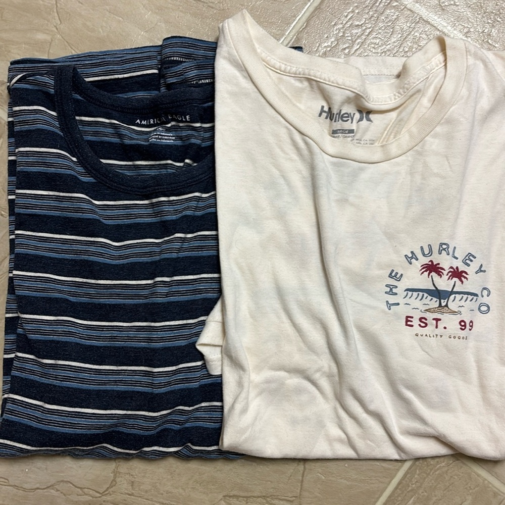 Two Large Men’sT-shirts